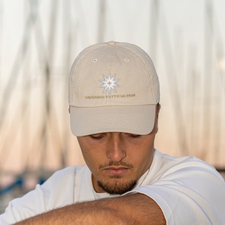 Casquette de baseball beige Capedoro