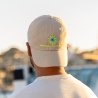 Casquette en arrière