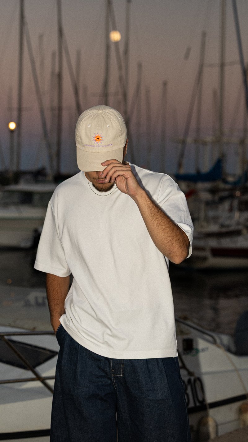 Lookbook Capedoro men's stone cap