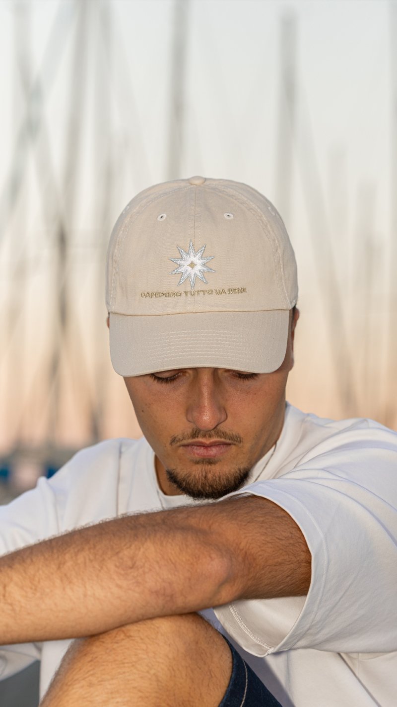 men's embroidered cap