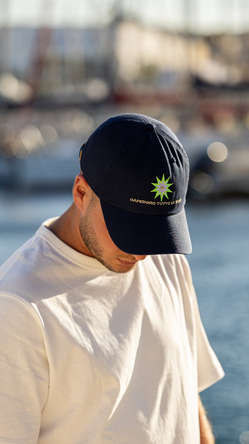 Men's cap look